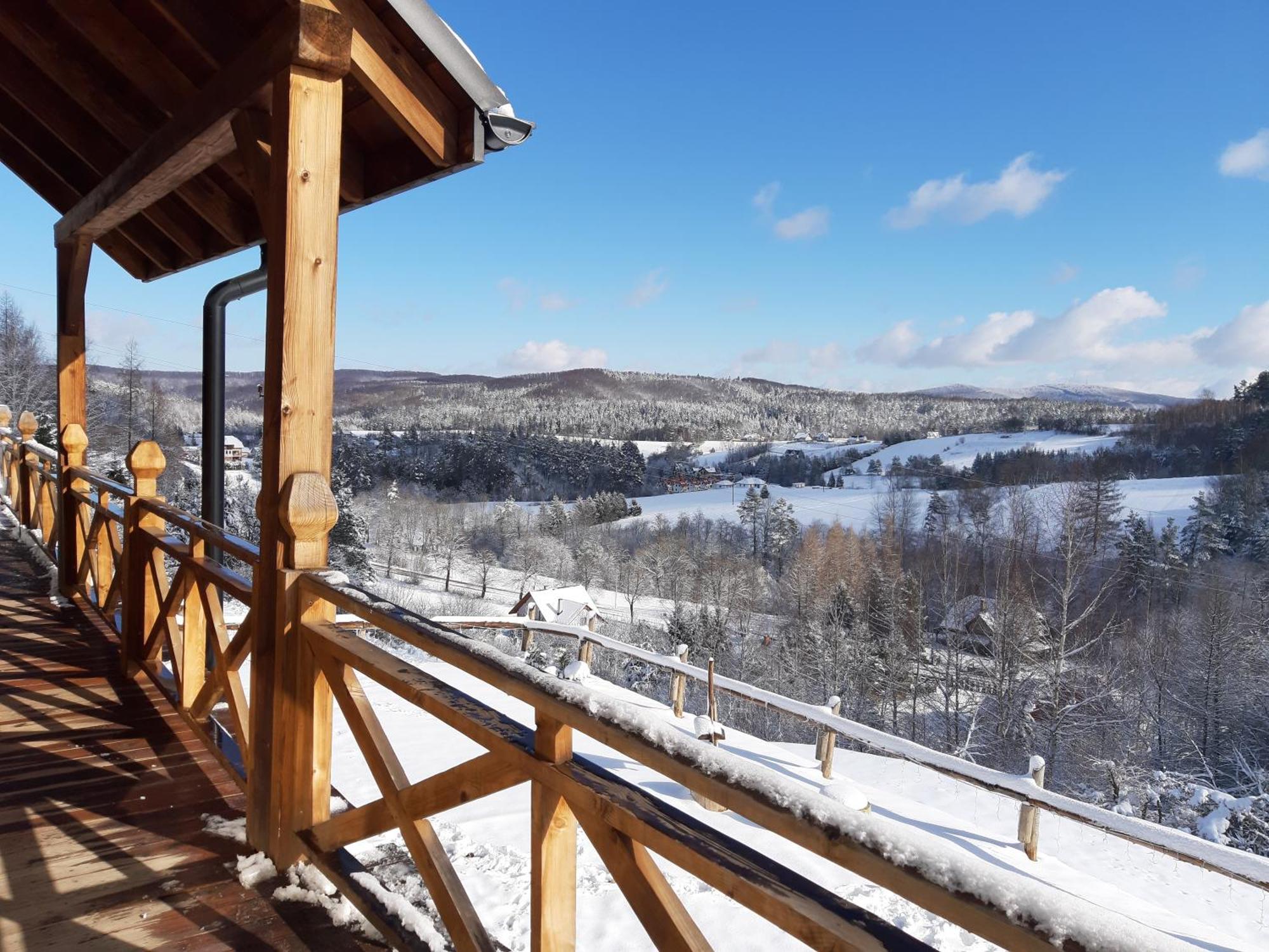 Chata W Bieszczadzie Apartamenty I Domki Z Sauna Bieszczady Polanczyk Luaran gambar