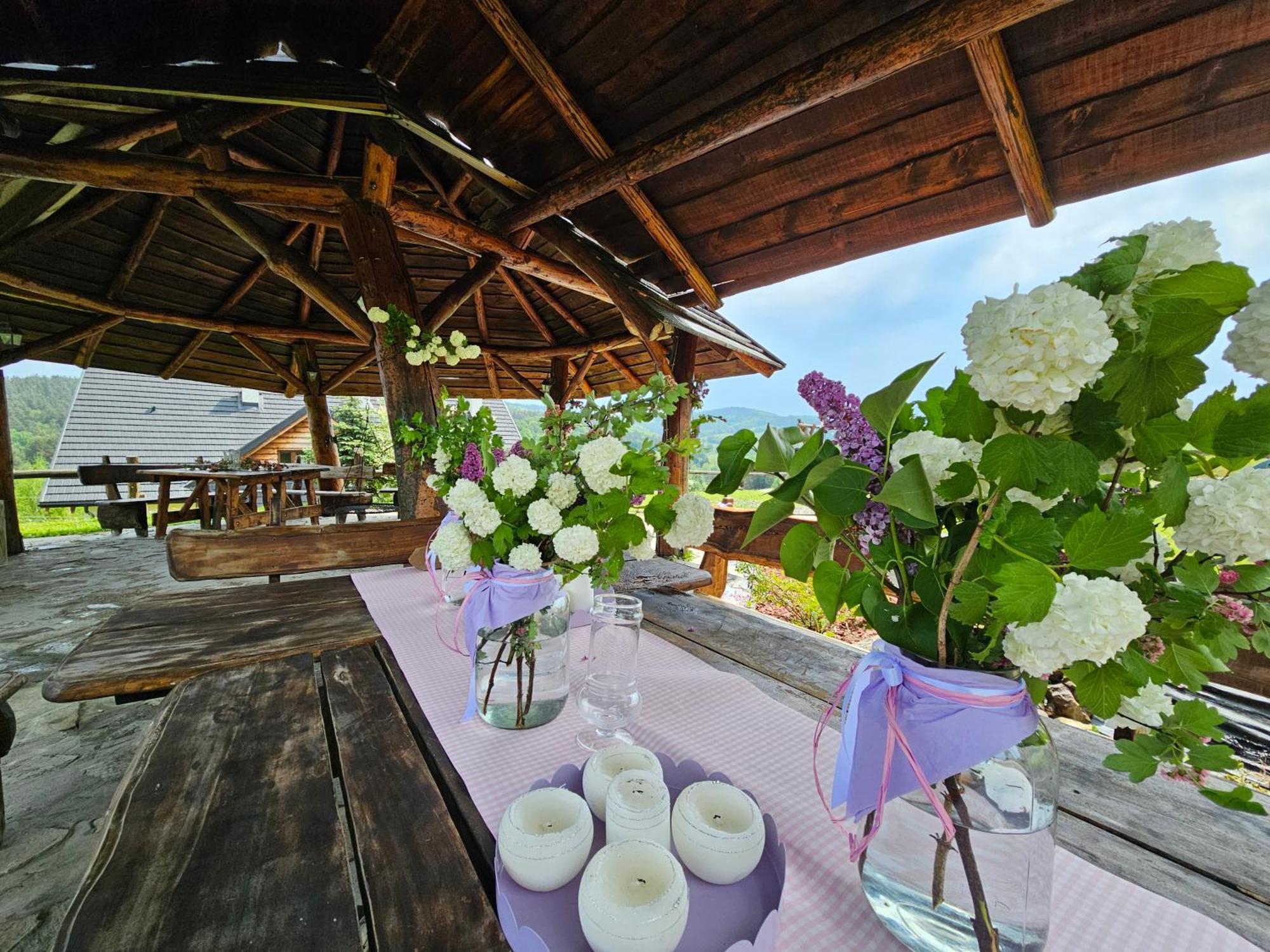 Chata W Bieszczadzie Apartamenty I Domki Z Sauna Bieszczady Polanczyk Luaran gambar