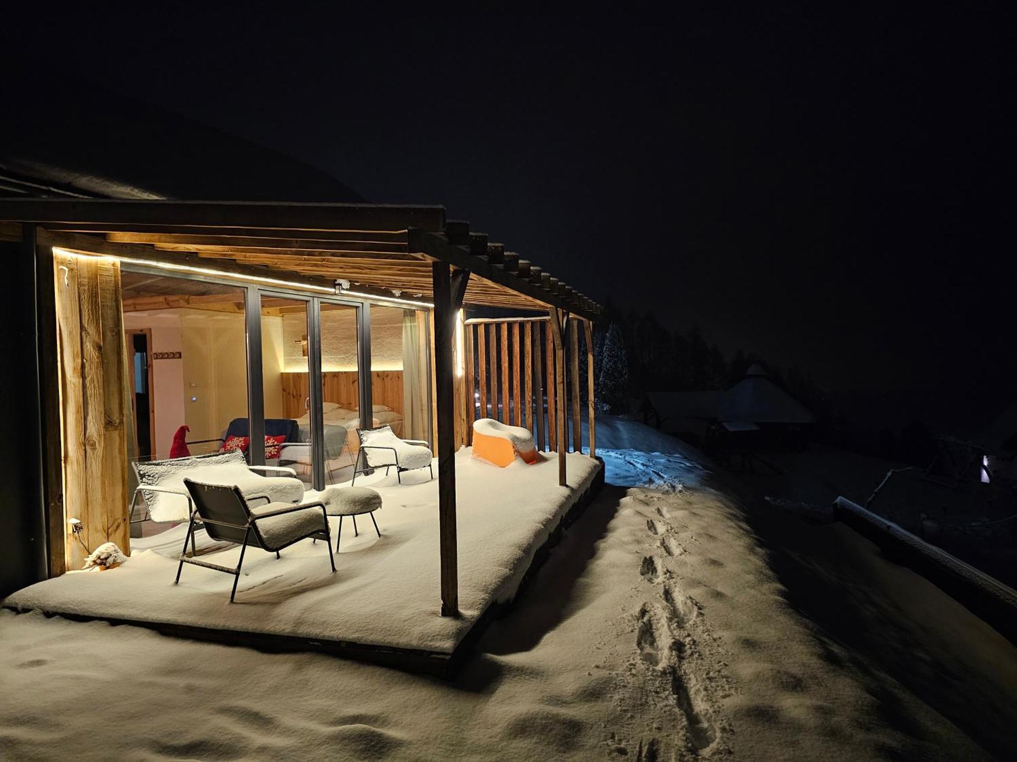 Chata W Bieszczadzie Apartamenty I Domki Z Sauna Bieszczady Polanczyk Luaran gambar