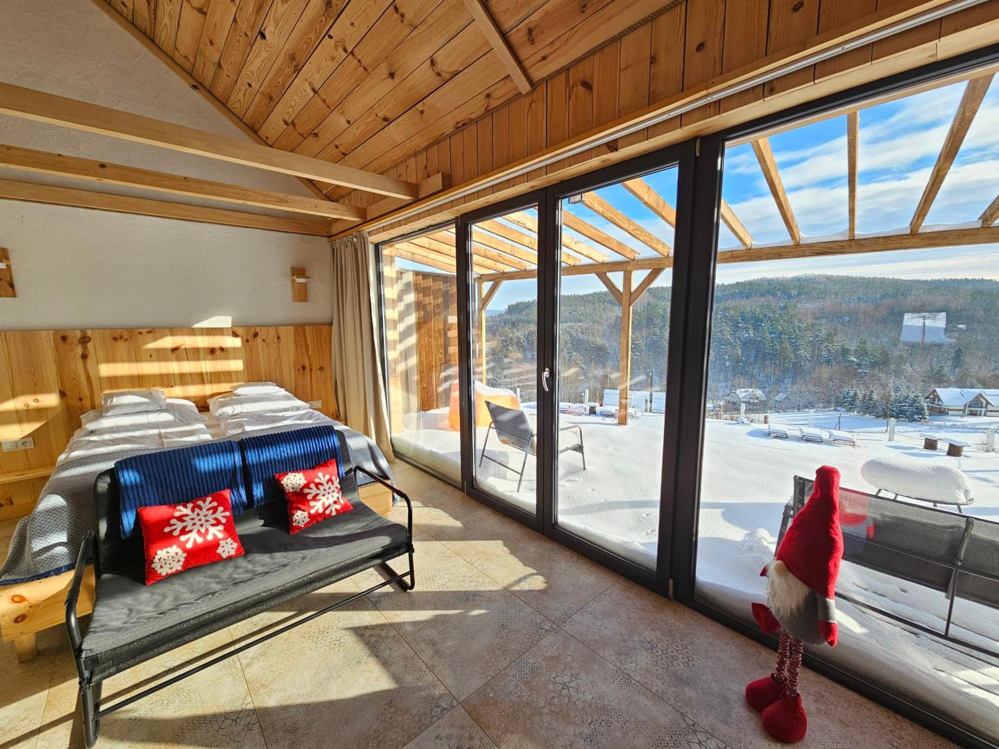 Chata W Bieszczadzie Apartamenty I Domki Z Sauna Bieszczady Polanczyk Luaran gambar
