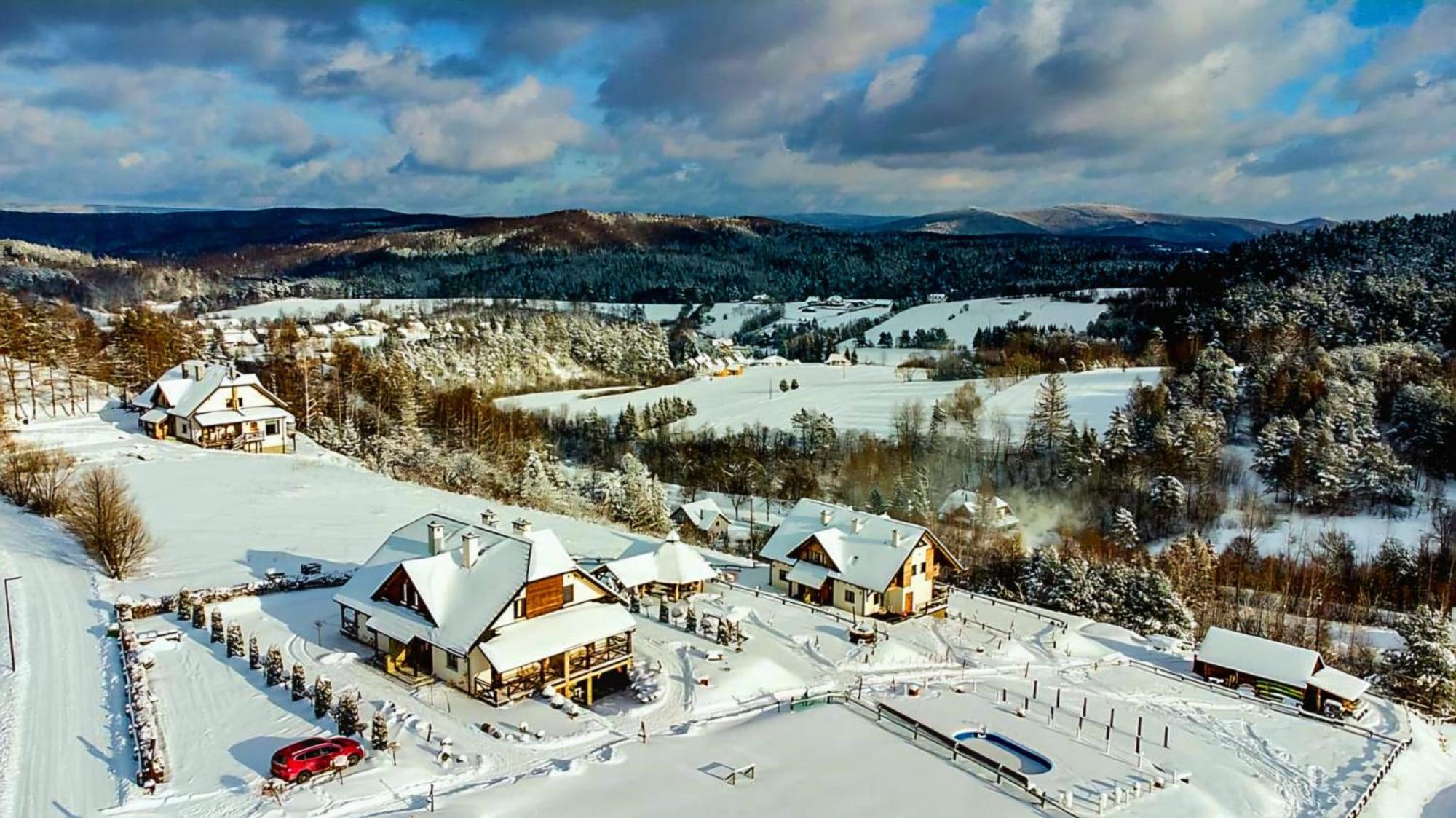 Chata W Bieszczadzie Apartamenty I Domki Z Sauna Bieszczady Polanczyk Luaran gambar
