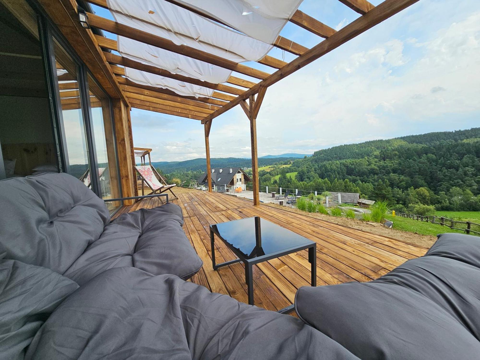 Chata W Bieszczadzie Apartamenty I Domki Z Sauna Bieszczady Polanczyk Luaran gambar
