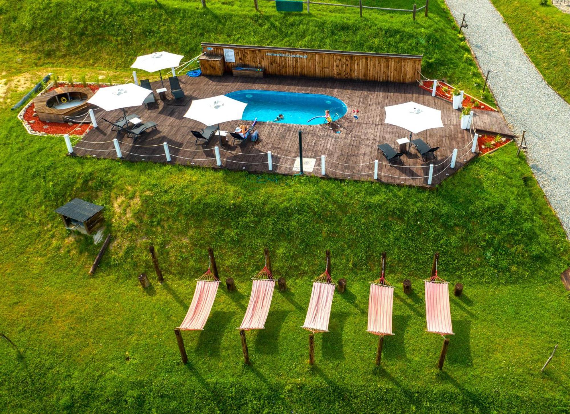 Chata W Bieszczadzie Apartamenty I Domki Z Sauna Bieszczady Polanczyk Luaran gambar